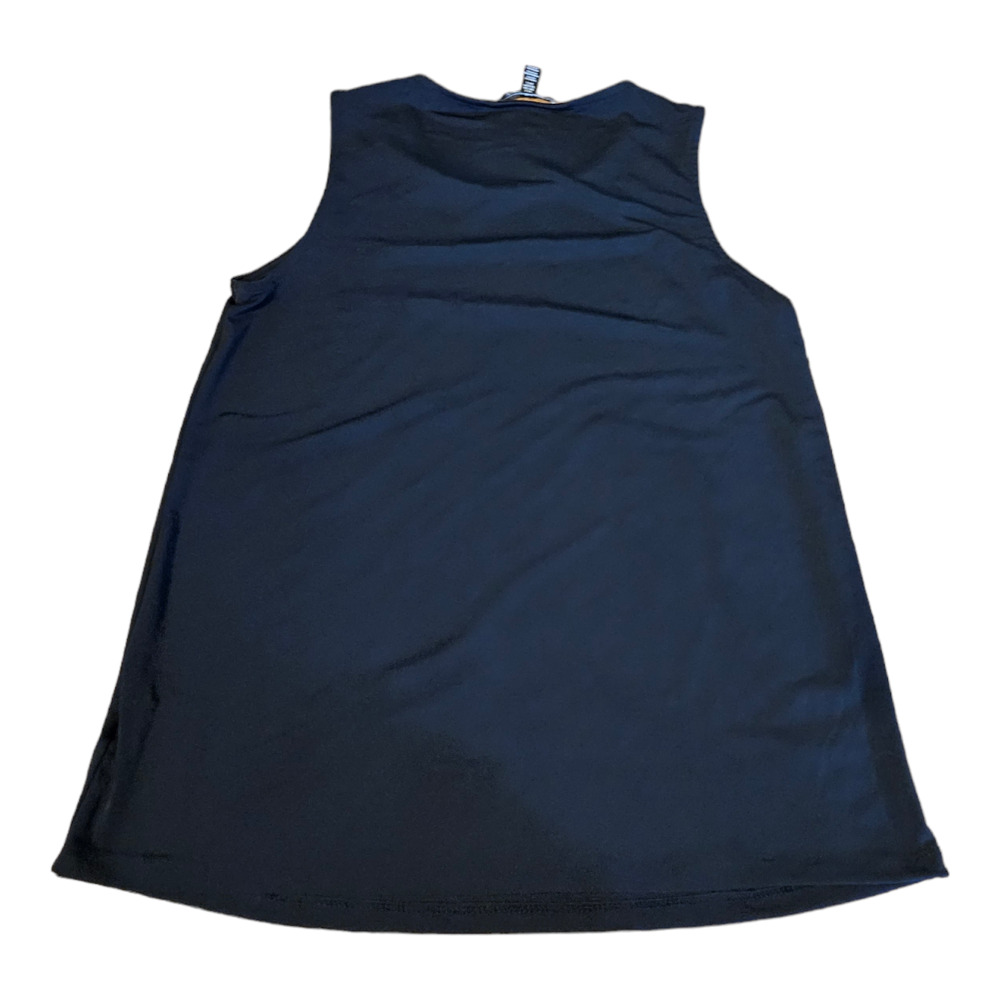 Ellen Tracy Small Black Sleeveless Shirt - Picture 2 of 7